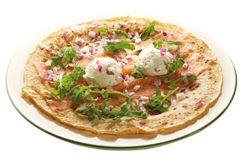 Zalm met roomkaas